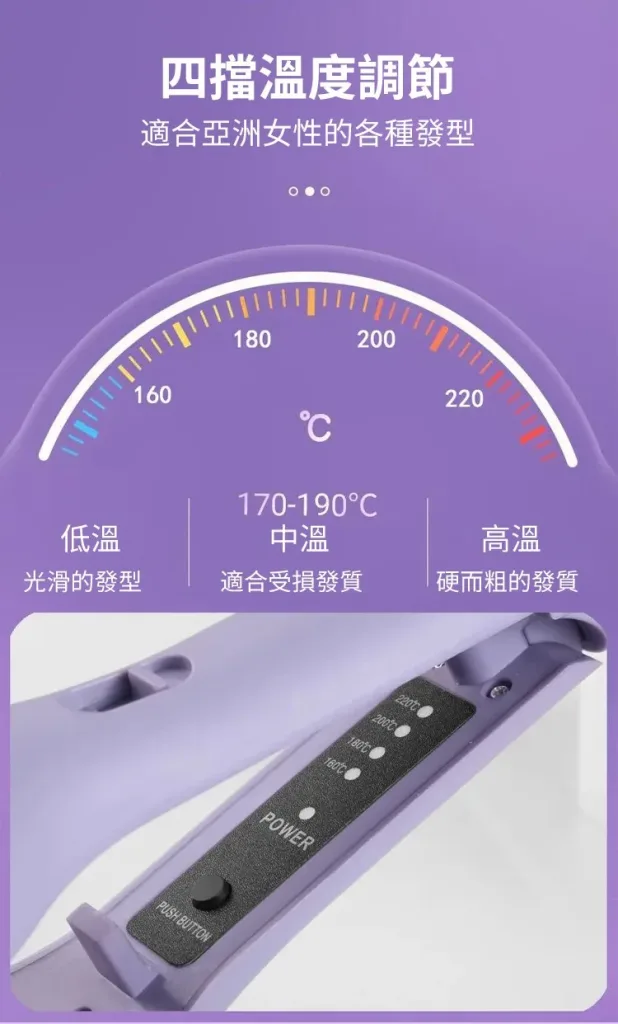 32mm法式蛋蛋卷卷髮棒水波紋大卷波浪羊毛卷夾板負離子不傷發神器 - 27